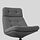 HAVBERG - kursi putar berlengan, Lejde abu-abu/hitam | IKEA Indonesia - PE843792_S1