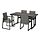 VÄRMANSÖ - meja+4 kursi, luar rg., abu-abu tua/abu-abu tua, 161 cm | IKEA Indonesia - PE883772_S1