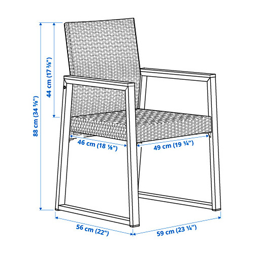 VÄRMANSÖ Measurement Illustration