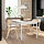 TONSTAD/LISABO table and 4 chairs