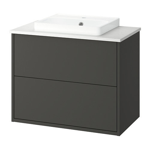 HAVBÄCK/ORRSJÖN wash-stnd w drawers/wash-basin