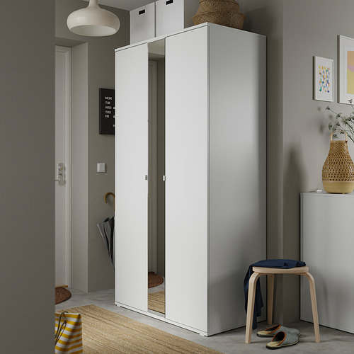 VIHALS lemari pakaian 2 pintu