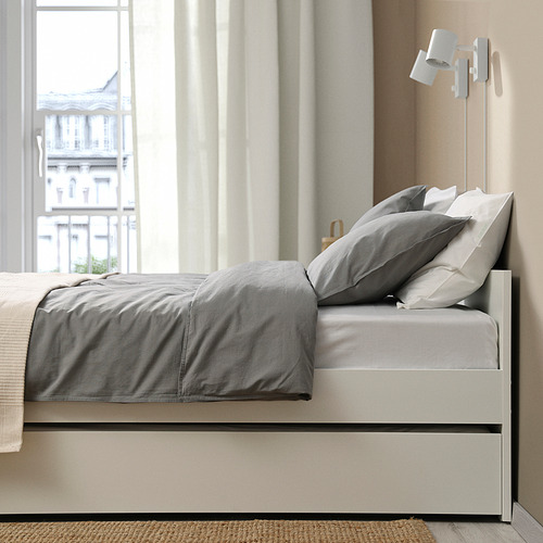 VIHALS rangka tidur, 2box/1ranjang sorong