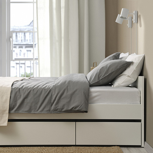 VIHALS rangka tidur, 2box/1ranjang sorong