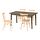 HÖGVED/SKANSNÄS table and 4 chairs