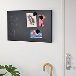 SVENSÅS - Papan memo, hitam, 40x60 cm