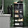 MOSSJÖN - glass-door cabinet with 2 doors, anthracite, 60x34x146 cm | IKEA Indonesia - PE923300_S1