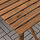 ASKHOLMEN - meja, luar ruang, cokelat tua, 143x75 cm | IKEA Indonesia - PE923316_S1