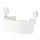 TISKEN - corner shelf unit with suction cup, white | IKEA Indonesia - PE745417_S1