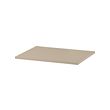 HAUGA - Shelf, beige, 56 cm