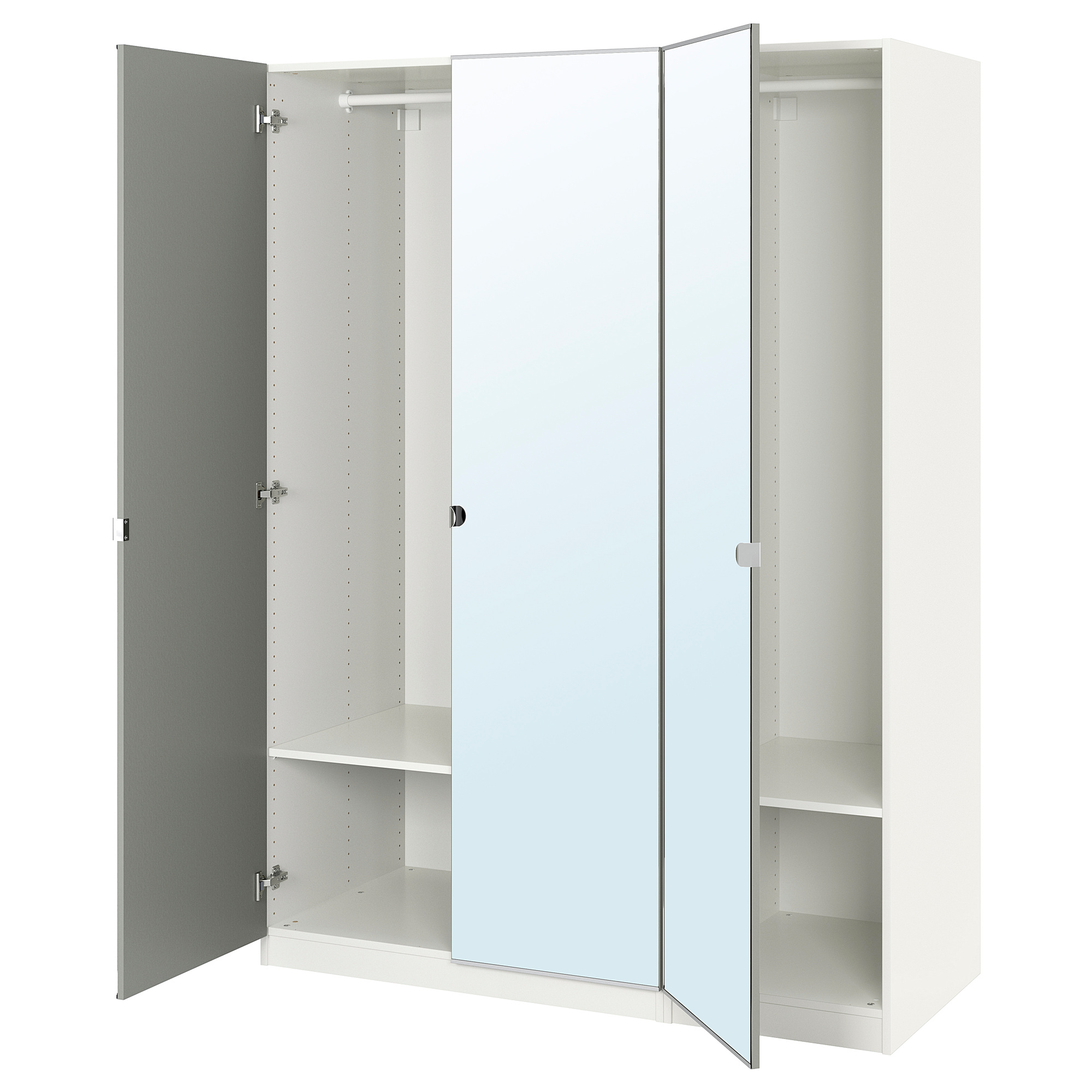 PAX lemari  pakaian  putih Vikedal cermin kaca  IKEA  Indonesia