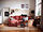 KINNAHULT - lampu lantai, hitam kayu ash/hitam, 150 cm | IKEA Indonesia - PH179989_S1