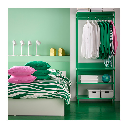 PORTLAKMÅLLA duvet cover and 2 pillowcases