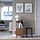 EKET - kombinasi kabinet dengan kaki, kesan kayu walnut/logam hitam, 35x35x80 cm | IKEA Indonesia - PE951254_S1