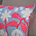 SANDMOTT - cushion, light blue/bright red, 30x58 cm | IKEA Indonesia - PE951260_S1