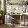 ALEX/LAGKAPTEN - desk, black-brown/white, 140x60 cm | IKEA Indonesia - PE989814_S1
