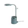 BRUNBÅGE - LED work lamp, with storage dimmable/turquoise
