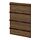 METOD - 4 bagian depan mesin cuci piring, Stensta veneer abu coklat tua, 60 cm | IKEA Indonesia - PE951333_S1