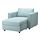 VIMLE - sarung untuk chaise longue, Saxemara biru muda | IKEA Indonesia - PE799713_S1
