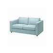 VIMLE - 2-seat sofa, Saxemara light blue