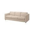 VIMLE - 3-seat sofa, Hallarp beige