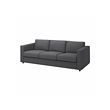 VIMLE - 3-seat sofa, Hallarp grey