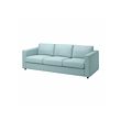 VIMLE - 3-seat sofa, Saxemara light blue
