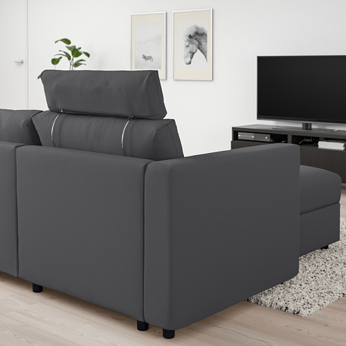 VIMLE sofa 3 dudukan dengan chaise longue