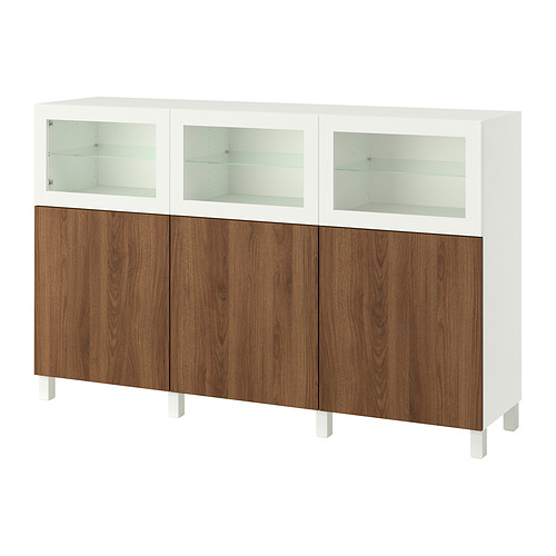 BESTÅ storage combination with doors