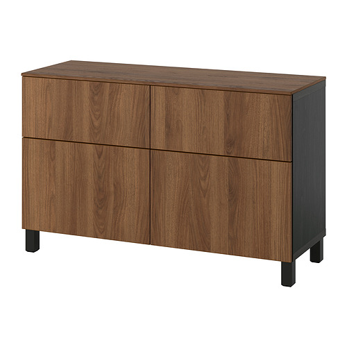 BESTÅ storage combination w doors/drawers