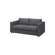 VIMLE - 2-seat sofa-bed, Hallarp grey