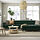 LANDSKRONA - 4-seat sofa with chaise longues, Djuparp dark green/wood | IKEA Indonesia - PE923423_S1