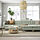 LANDSKRONA - 4-seat sofa with chaise longues, Gunnared light green/wood | IKEA Indonesia - PE923432_S1