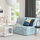 LYCKSELE HÅVET - sofa tempat tidur 2 dudukan, Tutstad aneka warna | IKEA Indonesia - PE799963_S1