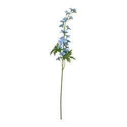 SMYCKA - Artificial flower, in/outdoor/Larkspur blue, 60 cm