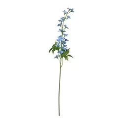 SMYCKA - Bunga tiruan, dalam/luar ruang/Bunga larkspur biru, 60 cm