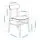 RÖNNINGE/LISABO table and 4 chairs