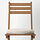 ASKHOLMEN - kursi, luar ruang, dapat dilipat cokelat tua/Frösön/Duvholmen krem | IKEA Indonesia - PE923456_S1