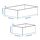 UPPDATERA - box, set of 3, grey | IKEA Indonesia - PE884243_S1