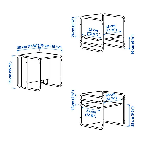 SMÅSKRAKE Measurement Illustration