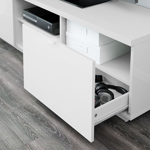 １着でも送料無料 bench, TV BYÅS high-gloss Indonesia IKEA | cm 160x42x45 white, テレビ台