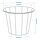 BUSKVERK - plant pot, in/outdoor grey, 9 cm | IKEA Indonesia - PE951614_S1