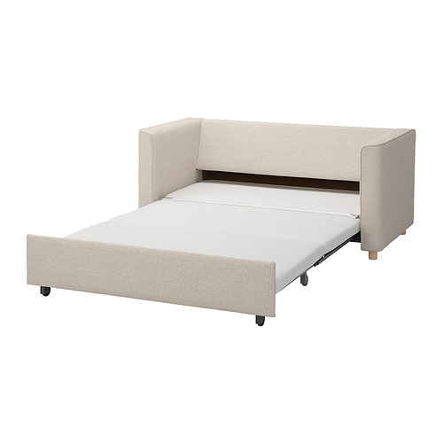 PARUP sofa tempat tidur 2 dudukan Gunnared krem IKEA Indonesia