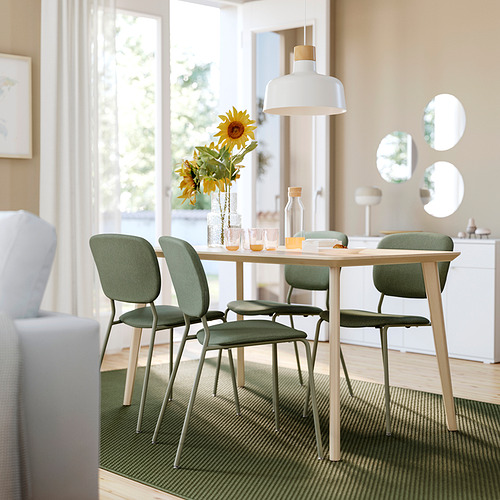 VIHALS/LISABO table and 4 chairs