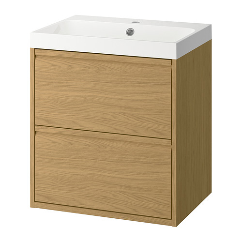 BACKSJÖN/ÄNGSJÖN meja cuci dgn laci-laci/wastafel