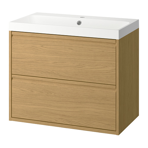 BACKSJÖN/ÄNGSJÖN wash-stnd w drawers/wash-basin