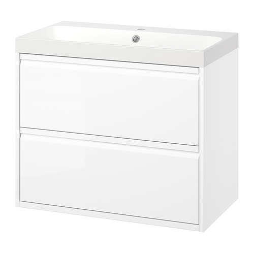 BACKSJÖN/ÄNGSJÖN meja cuci dgn laci-laci/wastafel