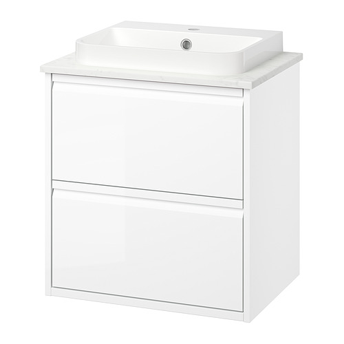BACKSJÖN/ÄNGSJÖN wash-stnd w drawers/wash-basin