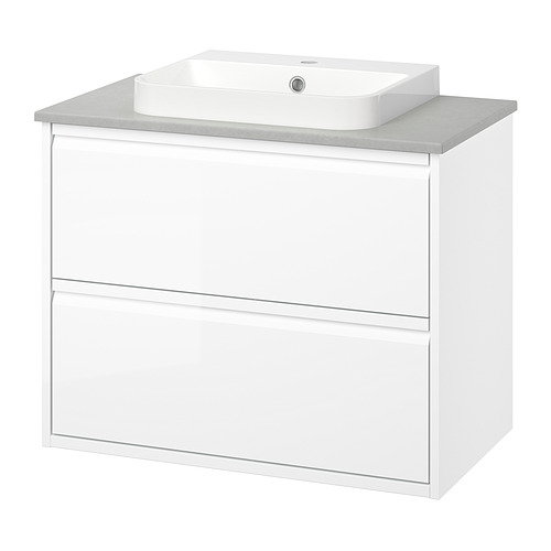 BACKSJÖN/ÄNGSJÖN wash-stnd w drawers/wash-basin