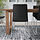 LILLÅNÄS - kursi, dilapisi krom/Bomstad hitam | IKEA Indonesia - PE884449_S1